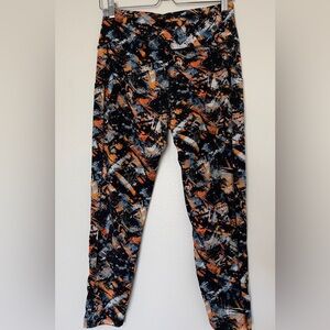 Multi color comfortable yoga Pilates leggings